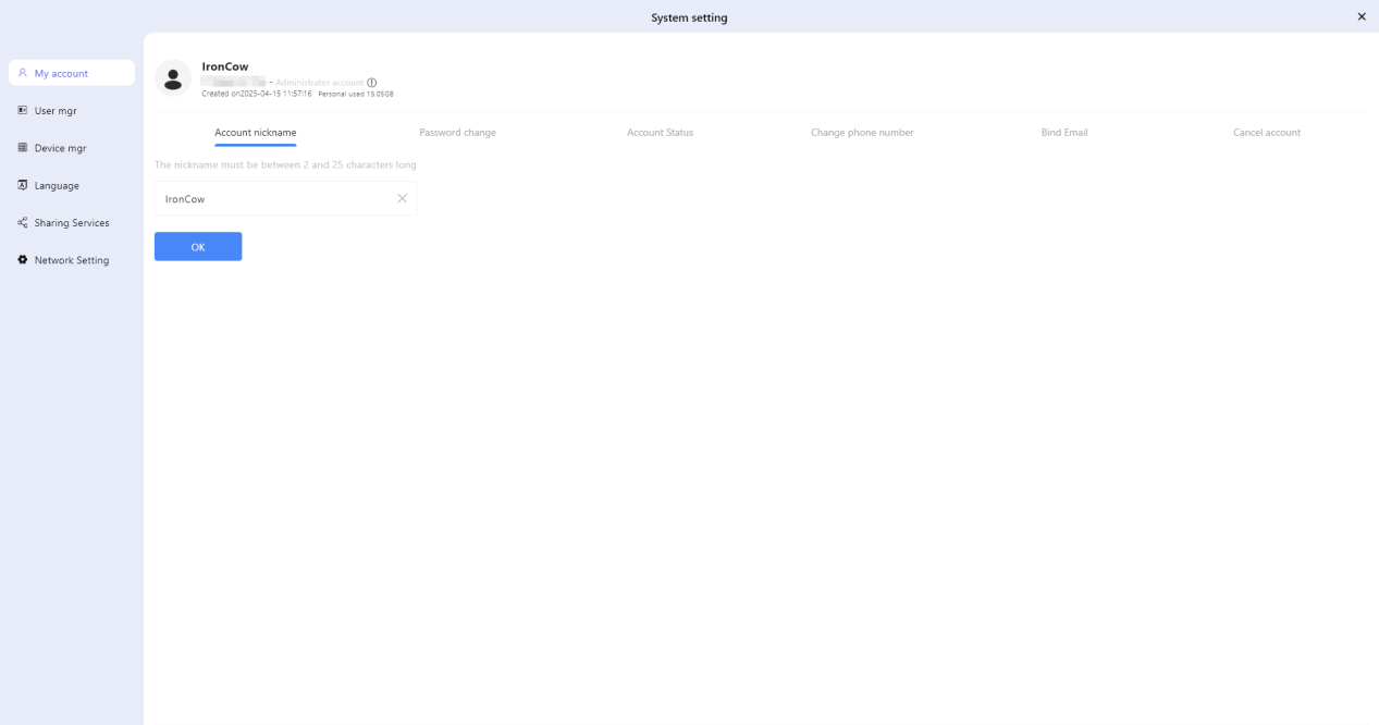 Task list